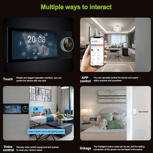 2025 Shenzhen Luxury Home Automation <b>Smart</b> Home Appliances 100-240VAC & Wi-Fi Android & Tuya OS US Plug App Controlled <b>Smart</b> - Product Image 2