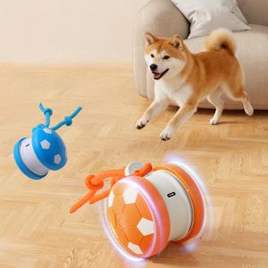 Jouet interactif pour <span class=keywords><strong>chien</strong></span> à bille roulante automatique - Stimulation activée par le mouvement pour les chiens de petite, moyenne et grande taille (plastique et TPR) - Product Image 2