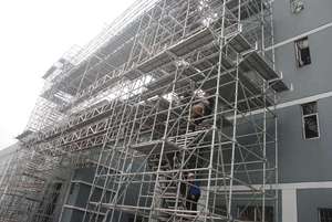 นั่งร้านวงแหวนเชื่อมแบบทนทาน พร้อมการชุบกัลวาไนซ์แบบจุ่มร้อน - Product Image 4