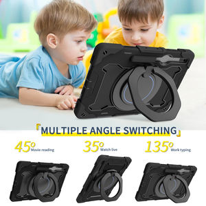 Étui de protection pour <span class=keywords><strong>Samsung</strong></span> Tab S7 + S8 + <span class=keywords><strong>S7fe</strong></span> coloré robuste Durable à l'épreuve des empreintes digitales couverture de <span class=keywords><strong>tablette</strong></span> pour enfants - Product Image 3