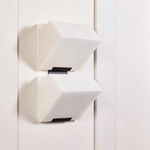 <b>Wall</b> Lamp Double Slanted Blocks Led <b>Light</b> Source E27 <b>Switch</b> Control Bedroom Living Room Bathroom Lighting - Product Image 4