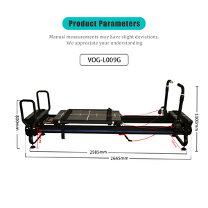 Attrezzatura Professionale per <span class=keywords><strong>Pilates</strong></span> in Alluminio Regolabile e Durevole, <span class=keywords><strong>Benefici</strong></span> per la Salute, per Studi Professionali e Palestre Domestiche - Product Image 6