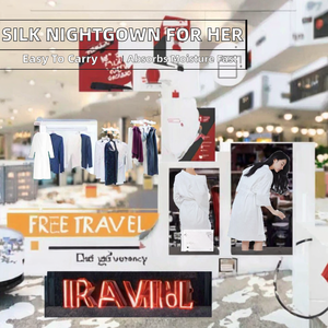 Roupões de Banho Descartáveis Brancos de Alta Qualidade, Portáteis para Viagens, Adequados para Hotéis, Spas e Salões de Beleza. - Product Image 5