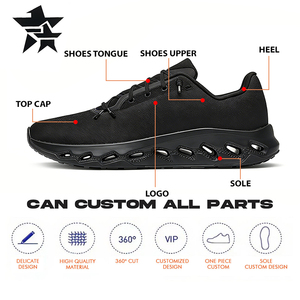 Custom Sneaker Manufacture Lightweight Outdoor Casual Road-Running Sneakers Cushioned Walking Styles <strong>Shoes</strong> for Unisex - Product Image 6