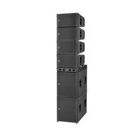 CVR Professional Système de caisson de basses Line Array de 18 pouces