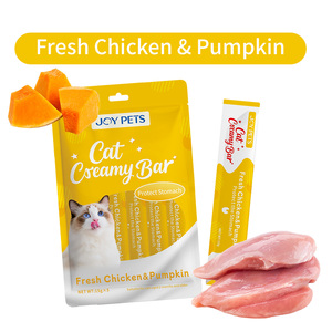 Nourriture humide pour chats de qualité OEM certifiée, poulet, saumon, lapin, haute teneur en protéines, barres crémeuses, friandises, collations - Product Image 2