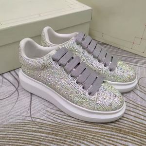 Chaussures en cuir verni à lacets de luxe pour hommes et femmes, baskets basses à plateforme rétro décontractées - Product Image 6