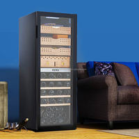 Josoo-Armoire de rangement pour cigares et thé, mini-réfrigérateur, 120-220V