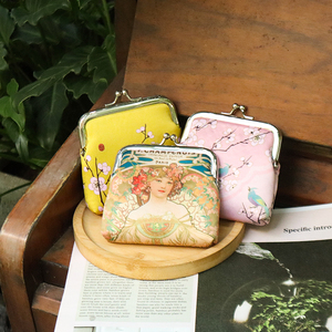 Produttore fornitore 2024 nuove ragazze stampa portafoglio in tessuto moneta regalo borsa <span class=keywords><strong>per</strong></span> ragazze modello personalizzabile portamonete - Product Image 1
