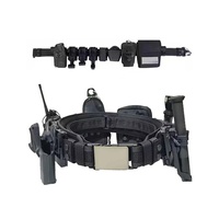 Ensemble de ceintures tactiques multifonctionnelles détachables en matériau haute densité, à dégagement rapide, pour entraînement et maintien de la taille