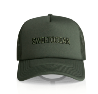Topi Trucker Bordir SWEETOCEAN Kualitas Premium untuk Unisex, Bagian Belakang Berbahan Mesh yang Bernapas, Dapat Disesuaikan, Cocok untuk Olahraga Luar Ruangan, Model Snapback
