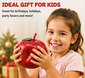 Nouveauté : Jouet anti-stress en forme de pomme, édition Noël, jouet moelleux pour la décoration de bureau, cadeaux de Noël - Product Image 5