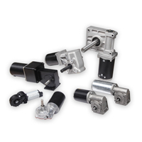 Moteur à courant continu brossé 4 pôles haute puissance 80ZYT155 taille compacte avec couple élevé construit avec aimant permanent