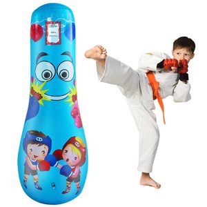 Saco de Boxeo Inflable Independiente para Niños, Muñeco de Boxeo Antiestrés, Juguete de Entrenamiento de Rebote para Niños y Niñas - Product Image 1