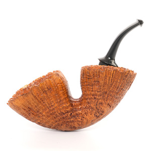 MUXIANG Bent Wood Smoking Pipe Photinia Material With 3Mm Filter Men's Retro Style - Product Image 5