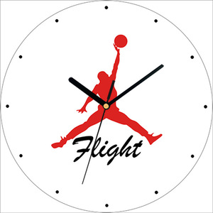 Đồng hồ treo tường bằng gỗ <span class=keywords><strong>MDF</strong></span> im lặng, họa tiết bóng rổ sáng tạo và giày thể thao - Product Image 5