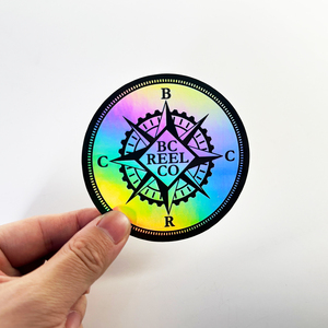 Không thấm nước Hologram Die cut Logo Sticker in ấn tùy chỉnh Holographic cầu vồng Laser vinyl dán phản quang trang trí Sticker - Product Image 6