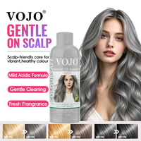 Shampooing Fixateur de Couleur VOJO en Gros 100ml pour Cheveux Roses, Rouges, Gris, Bleus et Violets – Protège la Couleur et Empêche la Décoloration Après Coloration