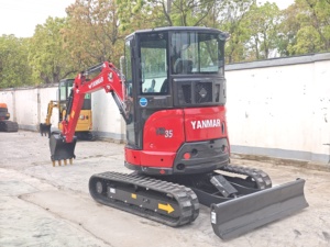 Global Shipping Used Yanmar VIO35 Japan Original Mini Excavators Excellent Condition 3.5Ton 3 Ton Second-<b>hand</b> Diggers Zero Tail - Product Image 1