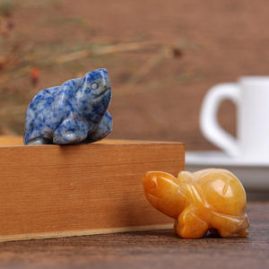 Varios tipos de tortugas de cristal natural talladas a mano al por mayor para fines decorativos y de juego - Product Image 6