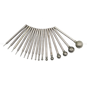 Chất lượng cao Shank 2.35 mét bóng mài đầu mạ điện Kim Cương khắc <span class=keywords><strong>bit</strong></span> để đánh bóng và khắc - Product Image 1