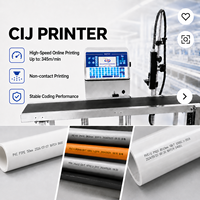 Highspeed CIJ-printer voor PVC-buis datumbestemming, batchnummer en metermarkering DF-B600 Plus