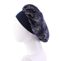 En gros Bandeau élastique large en satin pour femme, style bonnet de nuit et de douche, idéal pour salon de beauté et usage décontracté
