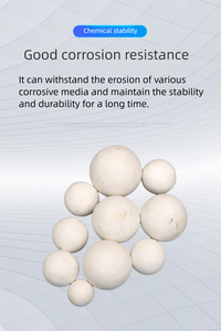 Bolas de cerámica con portador de catalizador, Bola de molienda de alúmina de alta densidad, medios de pulido, Bola de Al2O3 para cerámica industrial - Product Image 4