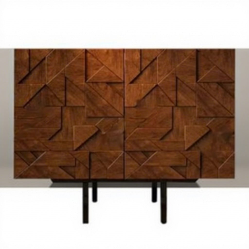 Porta doppia medievale gialla 80*40*80 cm