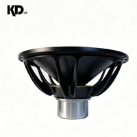 KS-28 Haut-parleur de graves 18 pouces à châssis métallique en alliage de néodyme et de titane, sortie mono 2000W, longue course, professionnel pour bars et clubs