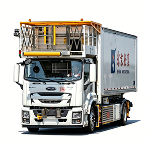 รถบรรทุกจัดเลี้ยงบนพื้นที่สนามบินแบบยกสูงไฮดรอลิก ยี่ห้อ ISUZU รุ่นดั้งเดิม - Product Image 1