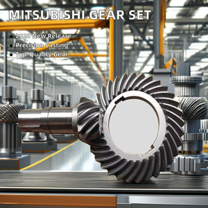 Piñón de Corona Mitsubishi, Engranaje Cónico de Acero 20CrMnTi, Engranaje <span class=keywords><strong>Helicoidal</strong></span> para Mantenimiento y Reparación de Diferenciales Automotrices - Product Image 3