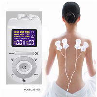 AsTec lighwight design elec Tens Machine Corps Dos Cou Soulagement de la douleur Outils de soins de santé pour la thérapie de la douleur corporelle Message Relaxatio