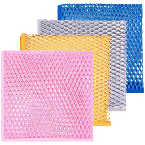 Paños de Limpieza Ecológicos de Microfibra Vintage con Diseño Cuadrado, Paños de Cocina para Lavar Platos, Paños Domésticos para Cocina, Venta al Por Mayor - Product Image 1