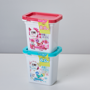 3-em-1 Ativo Substância Pod 8x Concentrado 3D Sentimento Coagulante Lavanderia 12 Cápsulas Box Direct Factory Atacado Gel de lavagem - Product Image 2