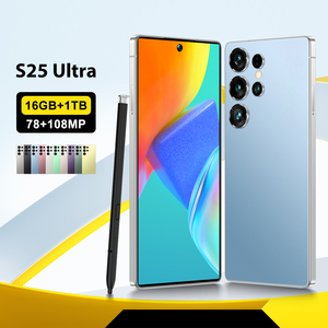 Điện thoại thông minh 5G S25 Ultra cao cấp với màn hình HD, <span class=keywords><strong>camera</strong></span> sau 108MP, bộ xử lý Deca <span class=keywords><strong>Core</strong></span> MTK 108MP, RAM kép 16GB, hỗ trợ CDMA LTE, tiếng Pháp - Product Image 3