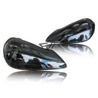Phares LED matriciels améliorés avec lumière blanche froide 6000 lumens et température de couleur 6000K pour modèles 07-10 (modèle 957)