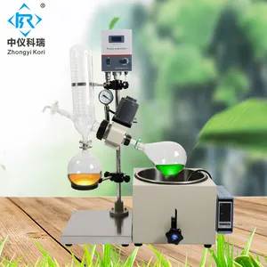 RE-201 Lab Vacuum distillation Rotary evaporator ethanol plant essential oil extraction