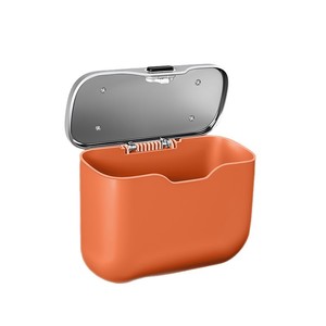 Poubelle de voiture Lai Hu, rectangulaire, grande capacité, suspendue, portable, avec compartiment amovible, boîte de rangement - Product Image 1