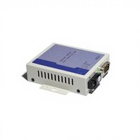 Transceptores de Fibra Óptica Industriales Bidireccionales RS232 Monomodo de 20 km SC/FC, Extensor de Módem de Fibra Óptica