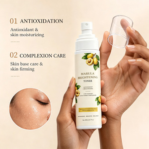 Tonique éclaircissant à l'huile de marula, tonique hydratant pour le visage, tonique éclaircissant pour la peau, soin de la peau, étiquette privée OEM - Product Image 3