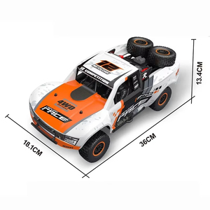 HB-RD1201 Coche de Control Remoto 1:12 RC Short Course con Luces LED para Niños, Vehículo de Alta Velocidad 55km/H, con o sin Escobillas, 4x4 - Product Image 4