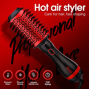 Cepillo Eléctrico para el Cabello Dsp de 21 mm a 30 mm con Revestimiento de Turmalina de Titanio, Plancha Multifuncional, Rizador y Voluminizador - Product Image 2