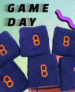 Bandeau de transpiration personnalisé, Bracelet personnalisé avec logo, Bracelet de sport, Protège le poignet pour le basketball, la course à pied, l'entraînement en salle de sport - Product Image 3