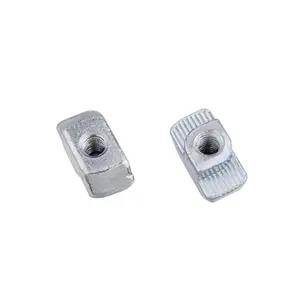 Nuts Supplier 2D09.AA.01 Buy Discount Steel Zinc Plated T Slot Hammer Nut 10 St For Aluminum Profile