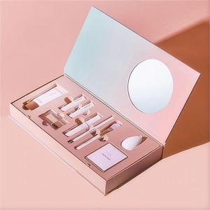 Scatola di Imballaggio di Lusso Riutilizzabile Personalizzata per Cosmetici con Coperchio a Ribalta, <span class=keywords><strong>Confezione</strong></span> <span class=keywords><strong>Regalo</strong></span> per Compleanni e Matrimoni - Product Image 5
