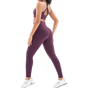 Conjuntos de Yoga Ajustados de Talla Grande para Mujer, Ropa Deportiva de Tela Suave para Pilates y Yoga - Product Image 3