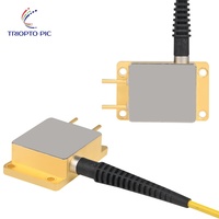 Módulo láser de terapia fotodinámica médica de salida de 2W, luz roja de longitud de onda de 690nm para tratamiento contra el cáncer, diodos acoplados de fibra