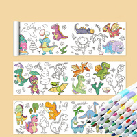 Papier à dessin et à colorier 3M Graffiti, sans répétition de contenu, rouleau de dessin, papiers colorés, papiers à peindre, feutres
