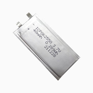 מחיר נמוך במפעל <span class=keywords><strong>3.7v</strong></span> 062550 40mah סוללה ליתיום דק עבור מצלמה דיגיטלית ו camcorder - Product Image 2